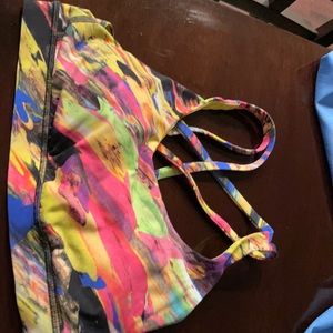 Lululemon colorful sport bra